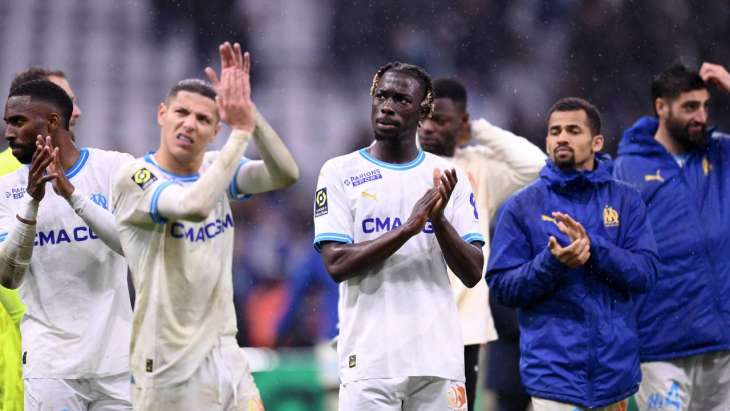 Harit, Meïté, Ndiaye saluent les supporteurs de l'OM